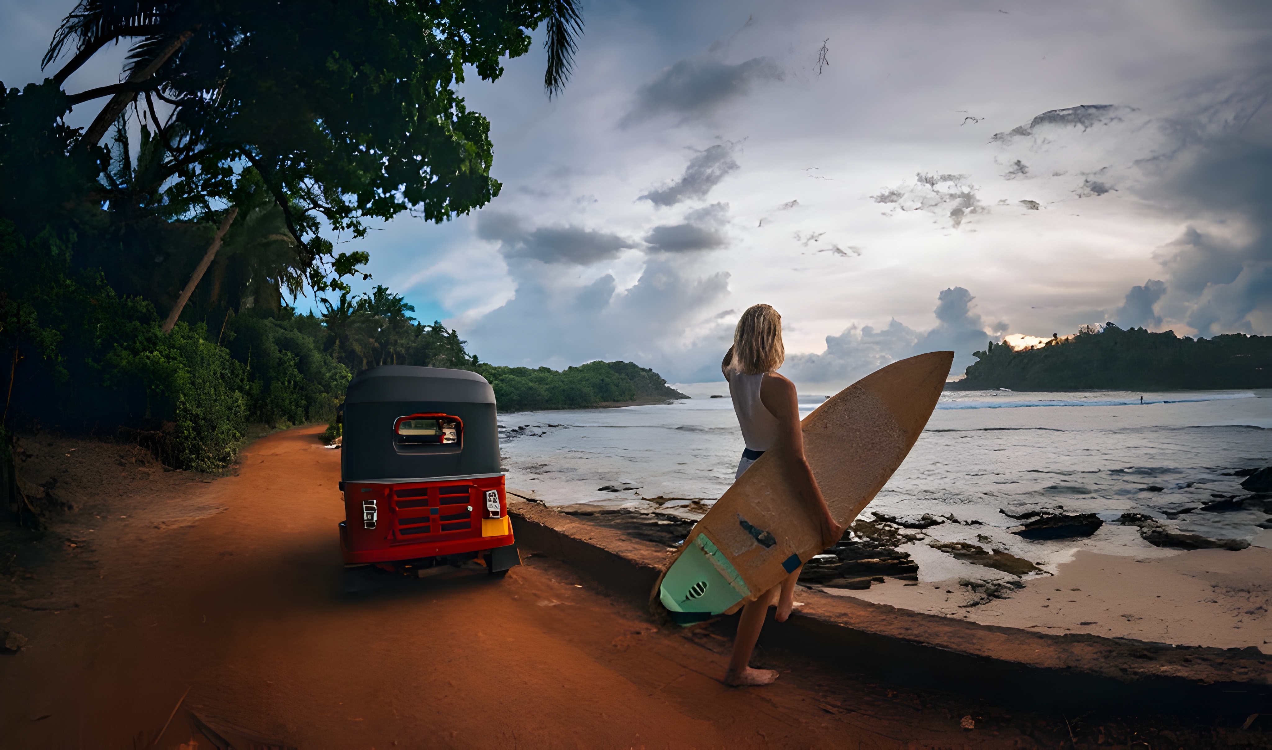 TukTuk Ceylon hero background